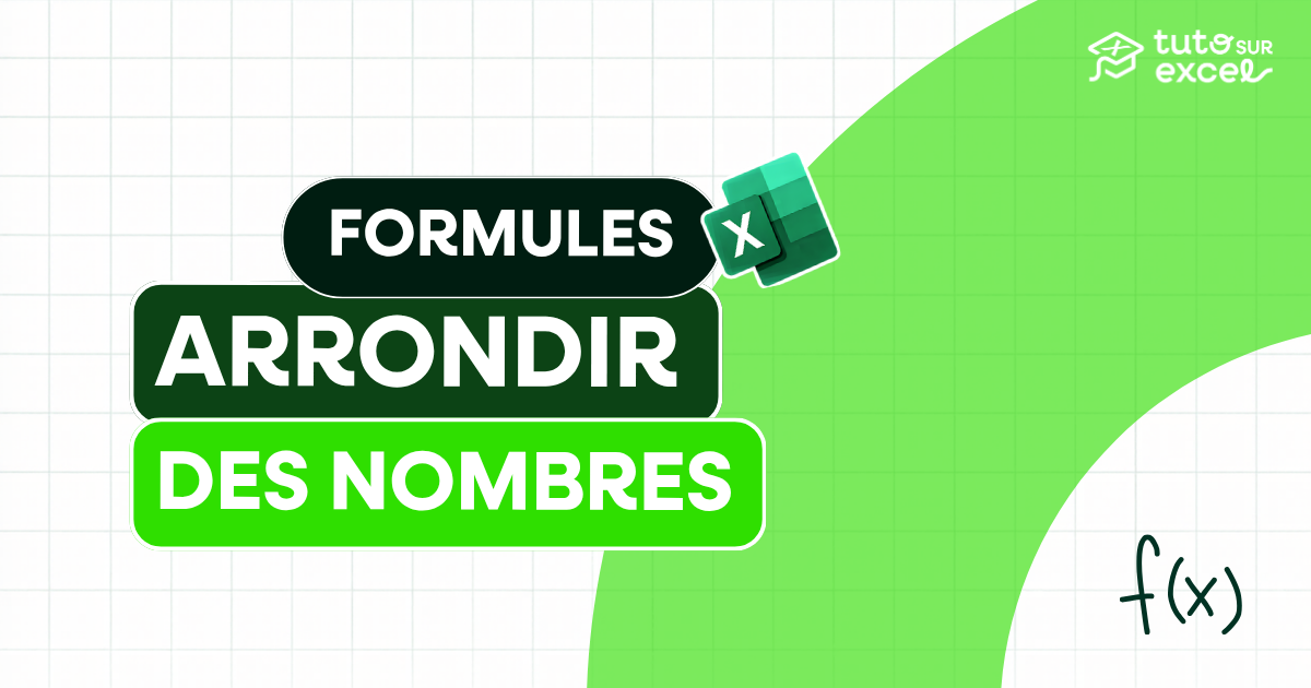 Arrondir des nombres dans Excel : ARRONDI, ARRONDI.SUP, ARRONDI.INF
