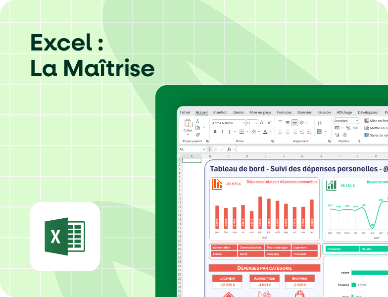 Formation Excel : La Maîtrise