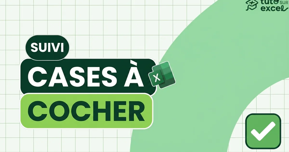 Le raccourci pour insérer des cases à cocher dans Excel (et créer un fichier vivant)