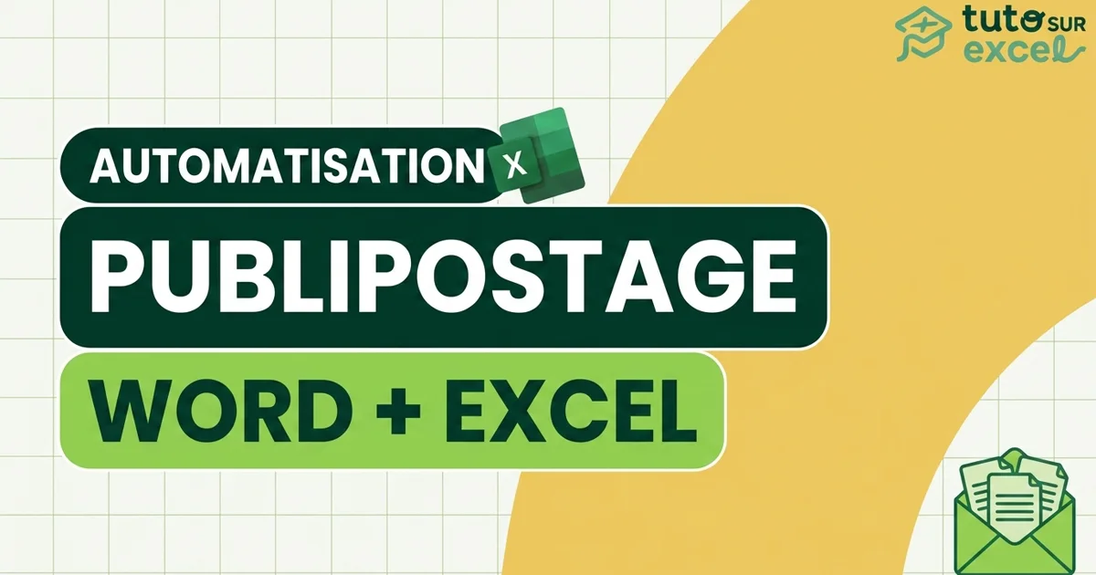 Publipostage Word et Excel : un courrier personnalisé pour chaque ligne de ton tableau