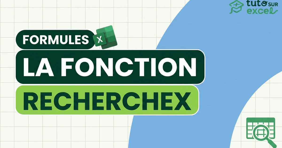 RECHERCHEX : remplir une colonne automatiquement depuis une autre feuille