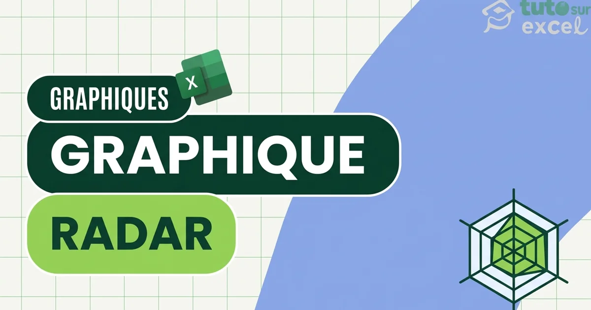 Graphique radar Excel : comparer des profils sans que le radar mente