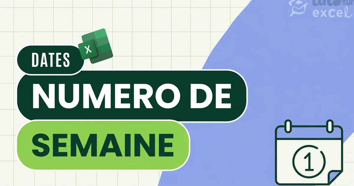 Numéro de semaine Excel : la formule qui colle enfin au calendrier français
