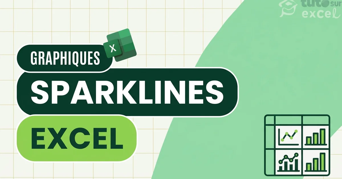 Sparkline Excel : la tendance de chaque produit dans une seule cellule